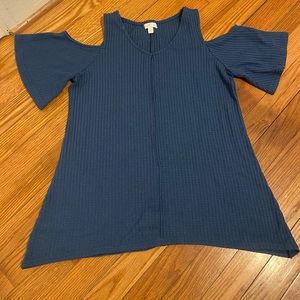 Charming Charlie Cold Shoulder Top